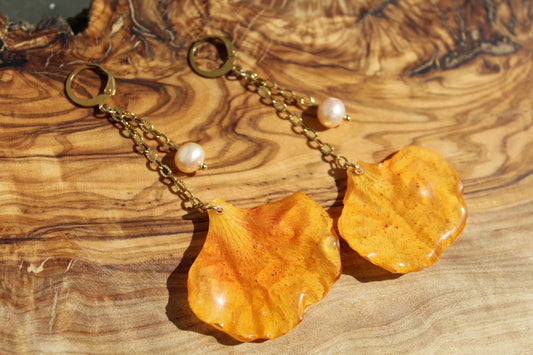 Flamboyán Drop Earrings