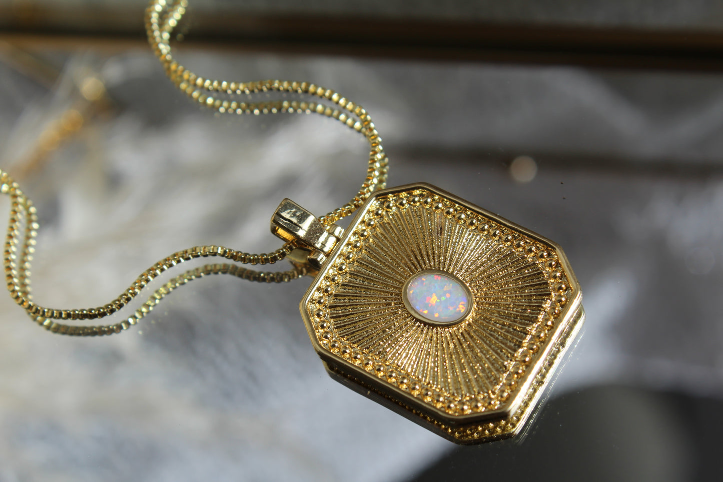 Opal Statement Pendant