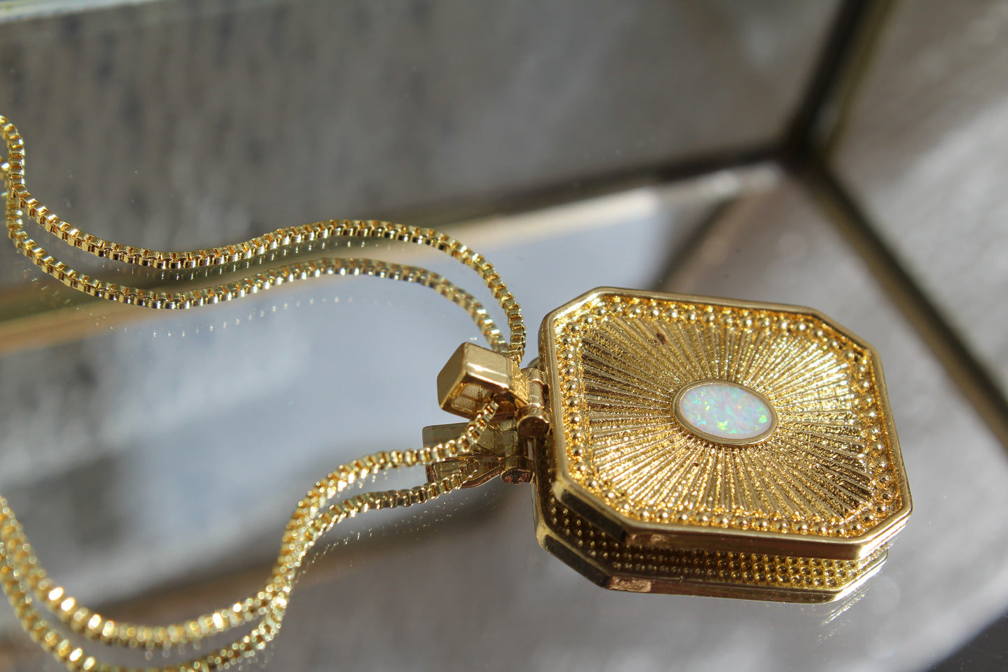 Opal Statement Pendant