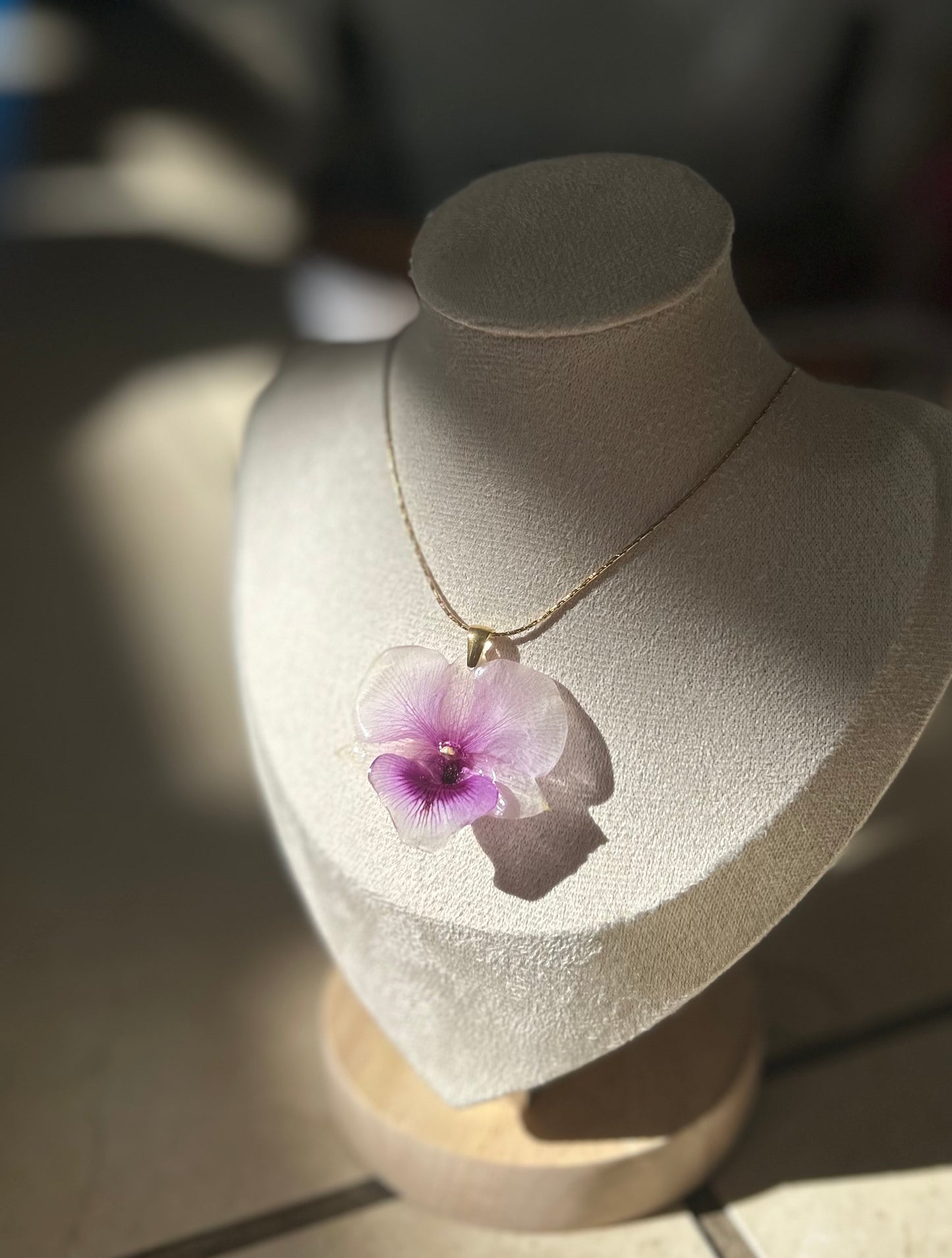 Dove Orchid Necklace