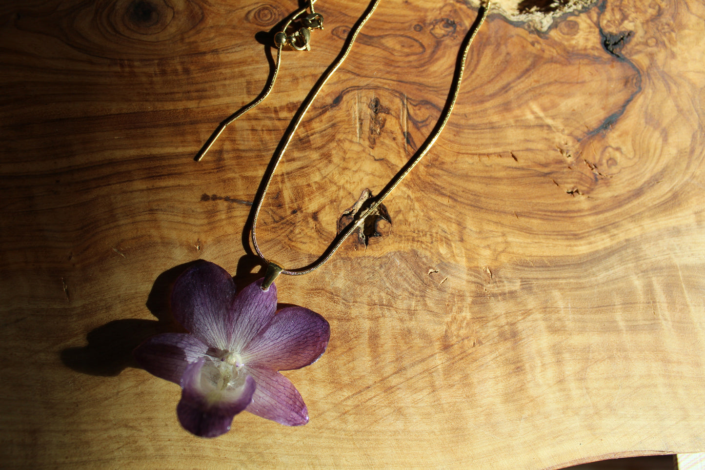 Enchantress Orchid Necklace