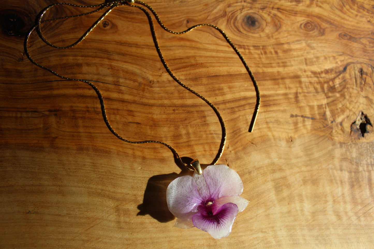 Dove Orchid Necklace