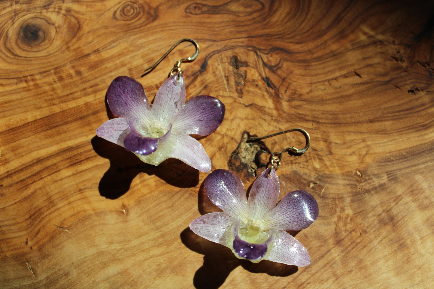 Enchantress Orchid Earrings