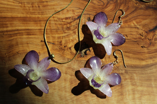 Enchantress Orchid Necklace